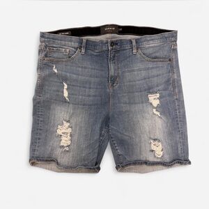 Torrid Women's Blue Distressed Jean Shorts